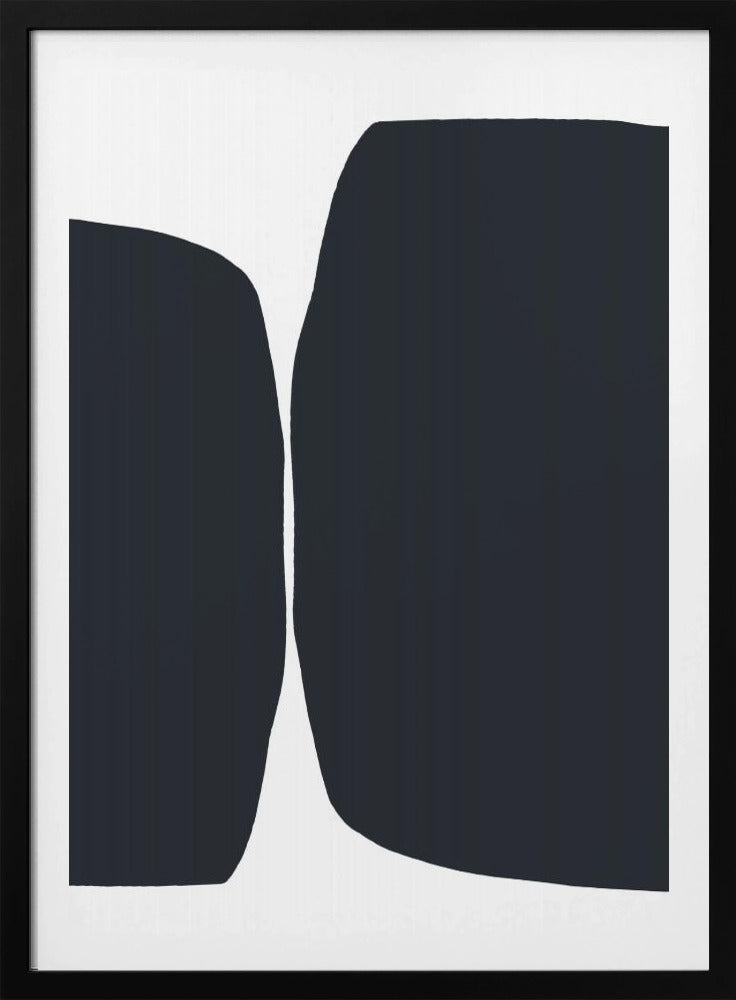 Bold Black Shapes | Poster