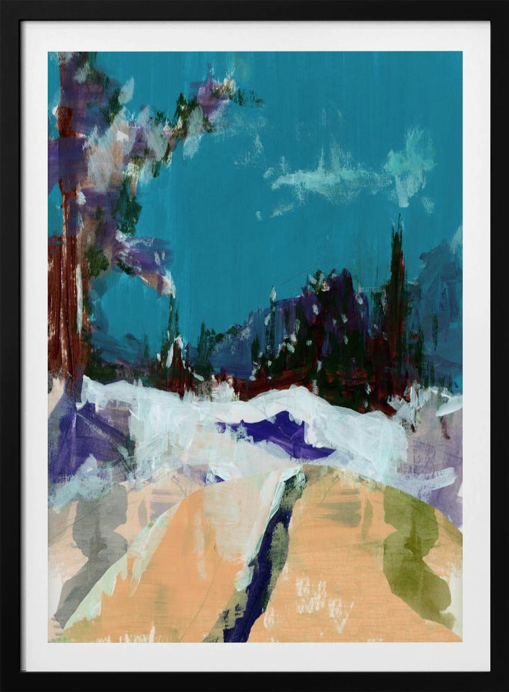 Winter Scene In the Forest 1 | Poster