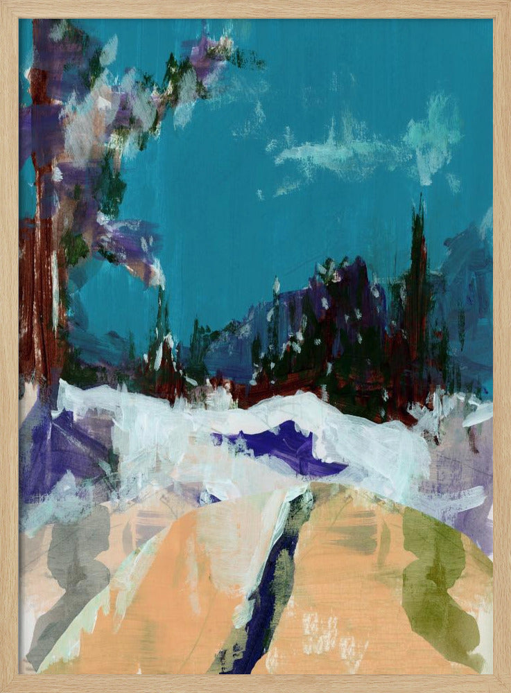 Winter Scene In the Forest 1 | Poster