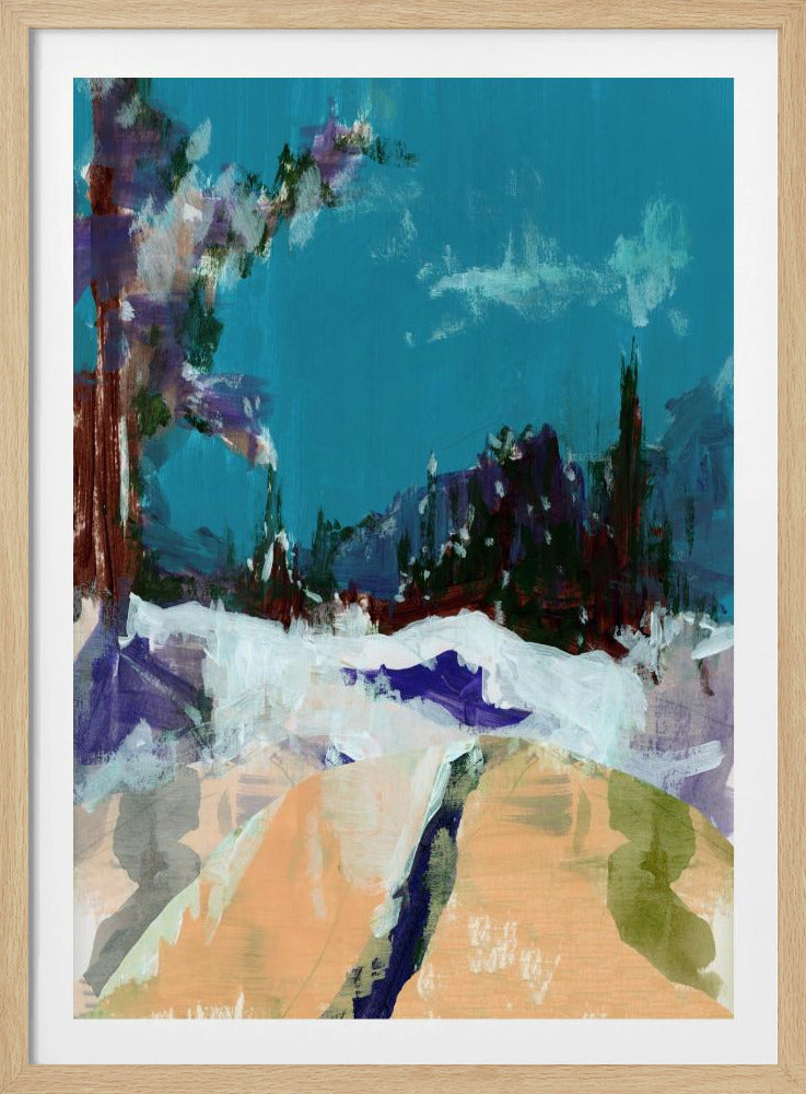 Winter Scene In the Forest 1 | Poster