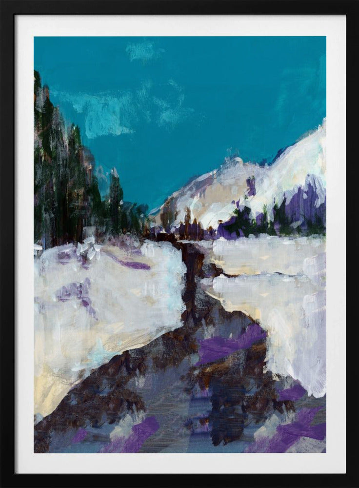 Winter Scene In the Forest 3 | Poster