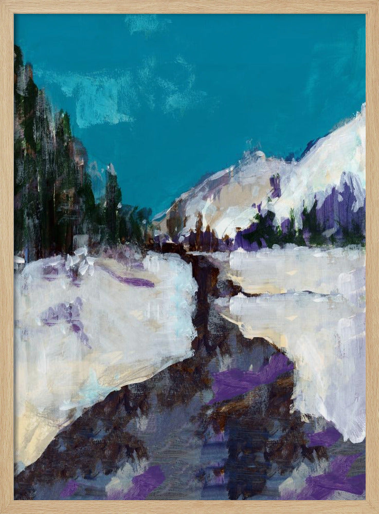Winter Scene In the Forest 3 | Poster
