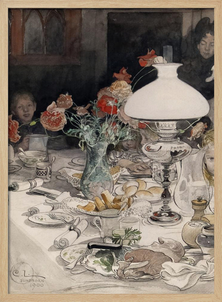 Around the Evening Lamp (1900) | Poster