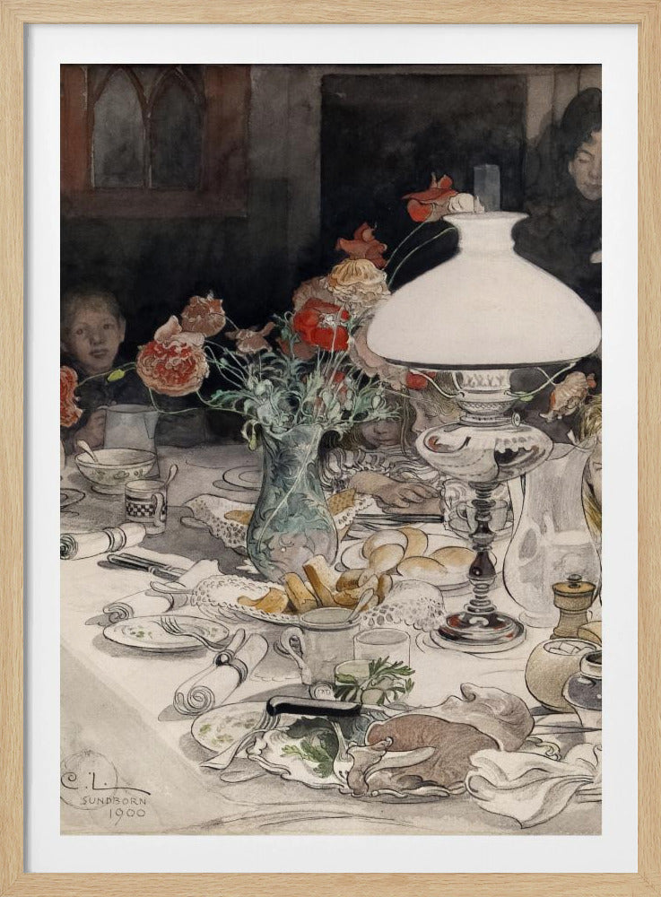 Around the Evening Lamp (1900) | Poster
