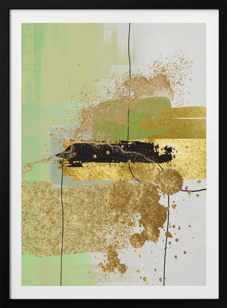 Liquid Greens 1 | Poster