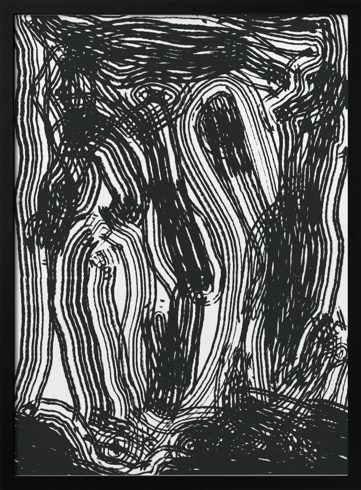 Flowing Lines Dance | Poster