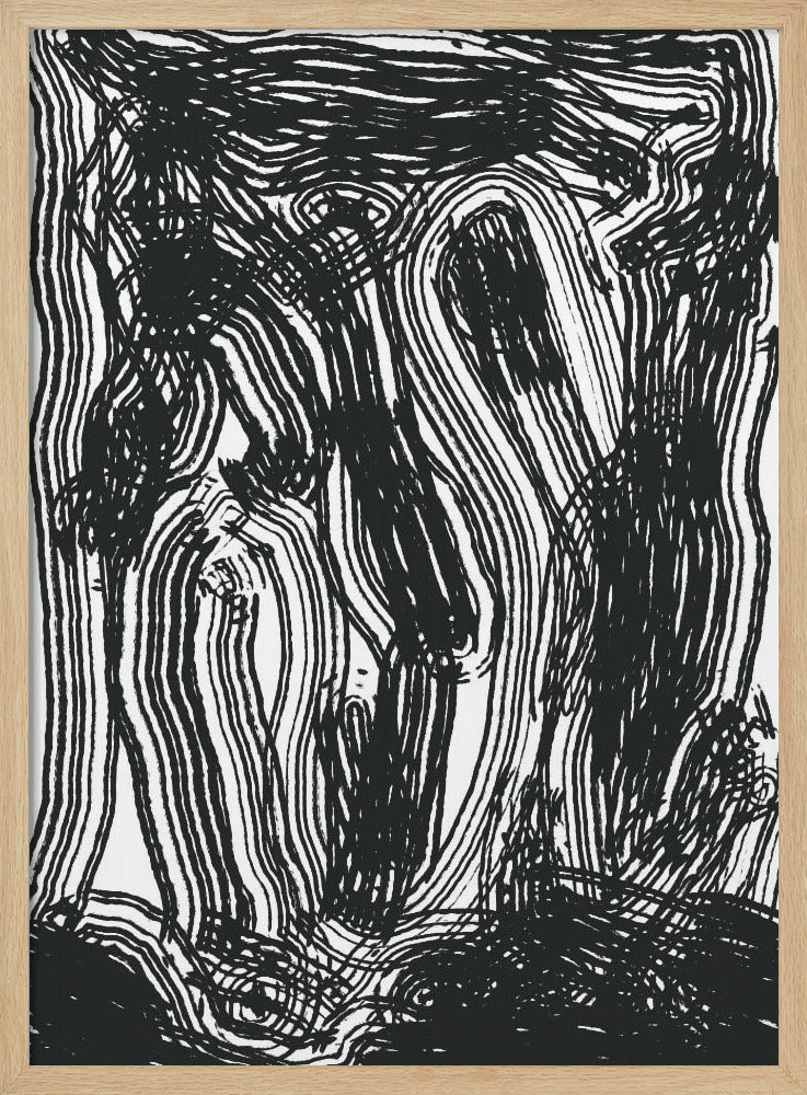 Flowing Lines Dance | Poster