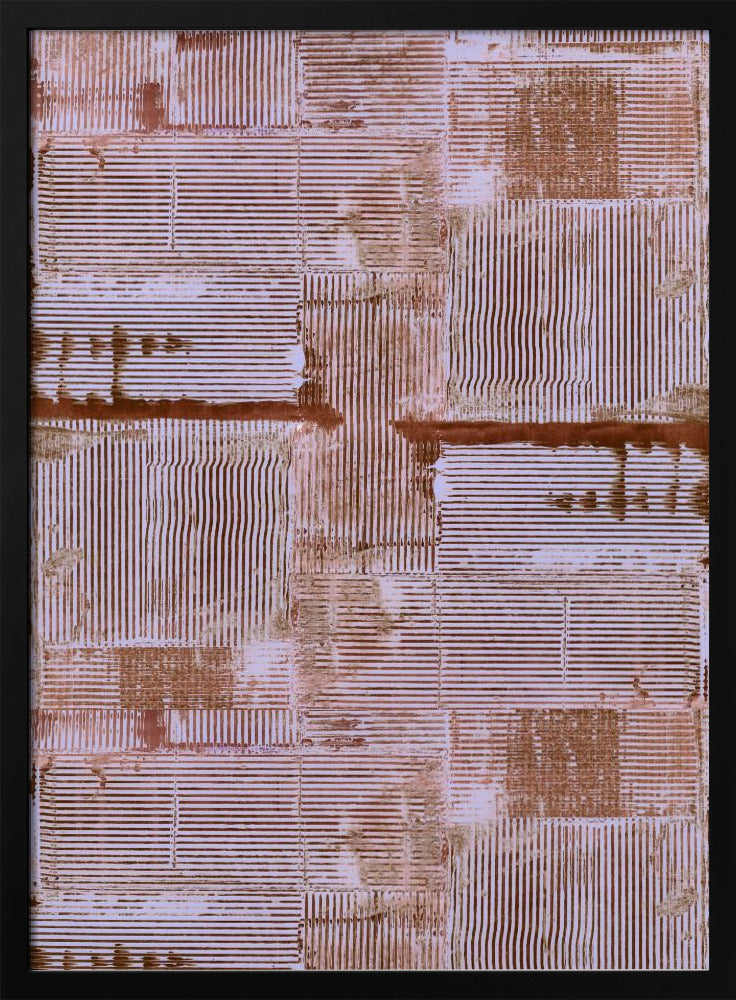 Cinnabar Soft Lines Texture No1 Print | Poster