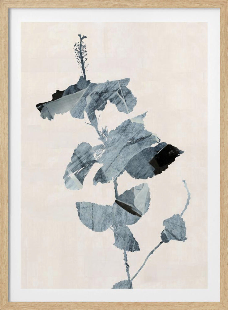 Botanical Silhouette No1 Print | Poster