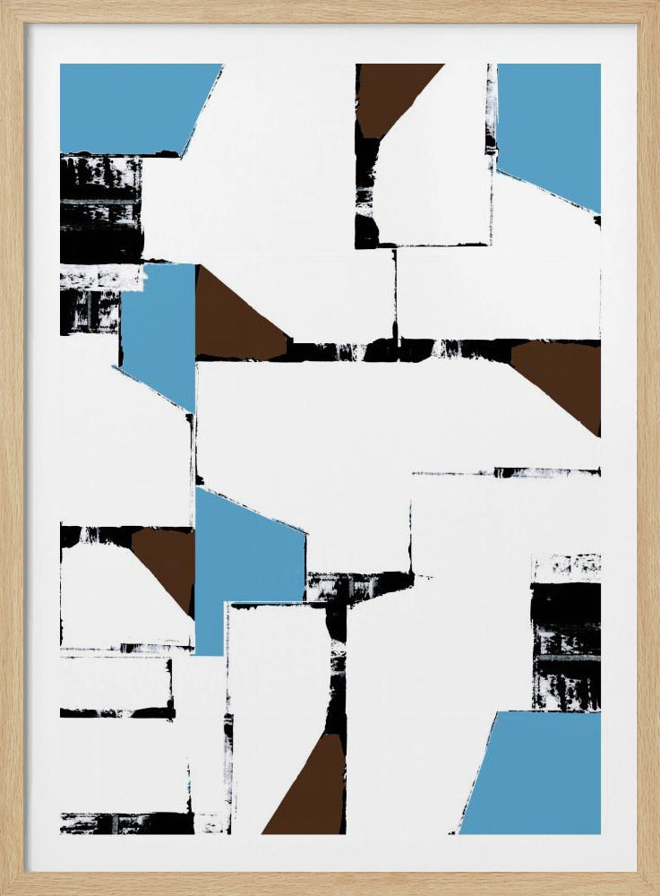 Abstract Neutral Geometry No1 | Poster
