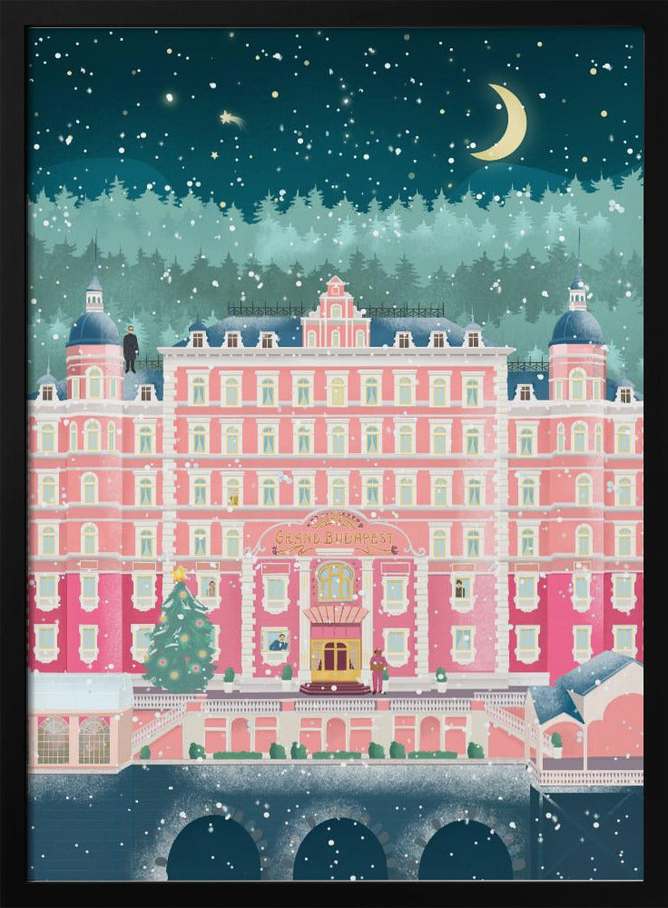 The Grand Budapest Hotel Holidays | Poster