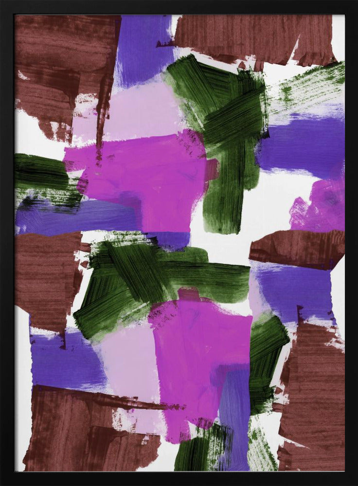 Deep Shades Abstract 2 | Poster