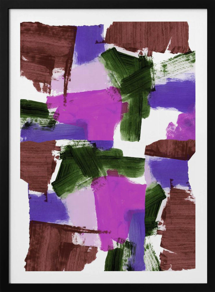 Deep Shades Abstract 2 | Poster