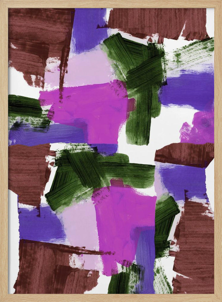 Deep Shades Abstract 2 | Poster
