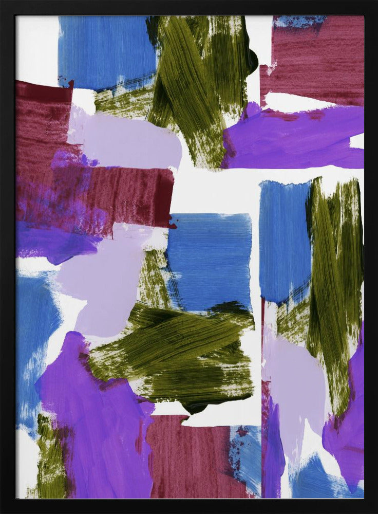 Deep Shades Abstract 1 | Poster