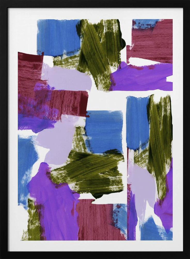 Deep Shades Abstract 1 | Poster