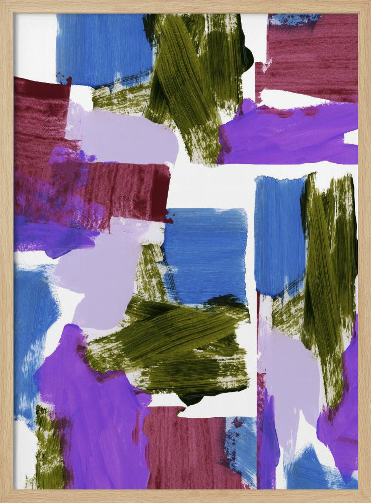 Deep Shades Abstract 1 | Poster