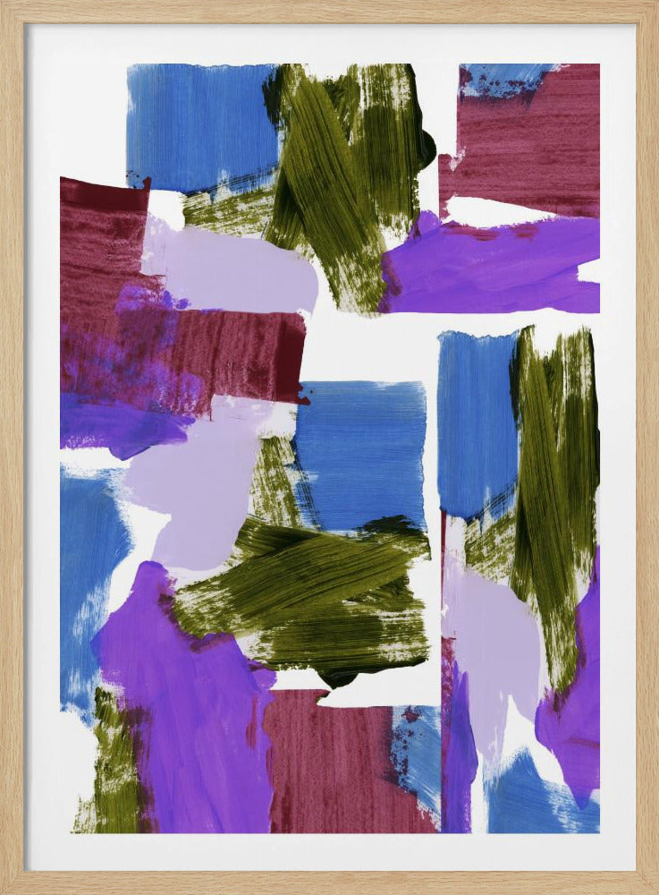 Deep Shades Abstract 1 | Poster