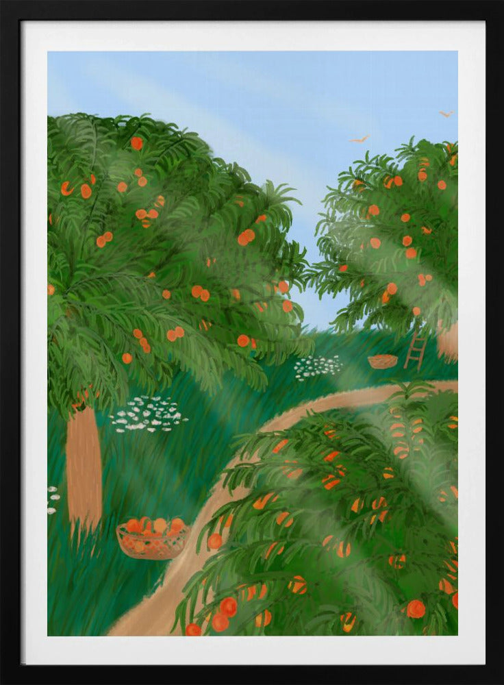 Peach Garden | Poster
