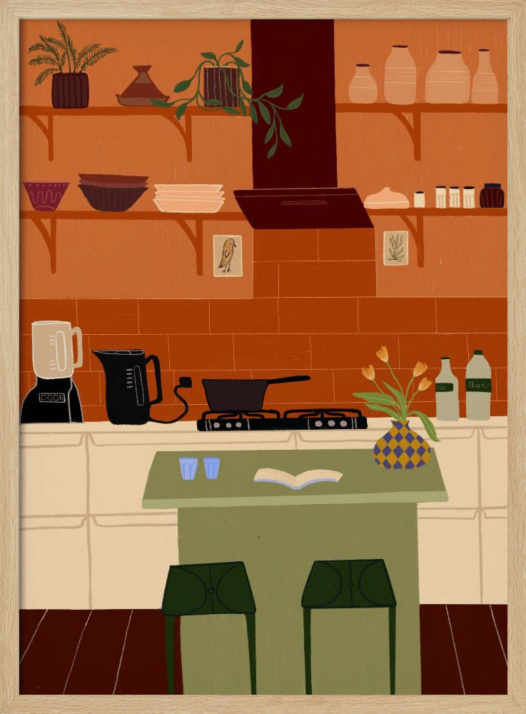 Earthy Kitchen | Poster