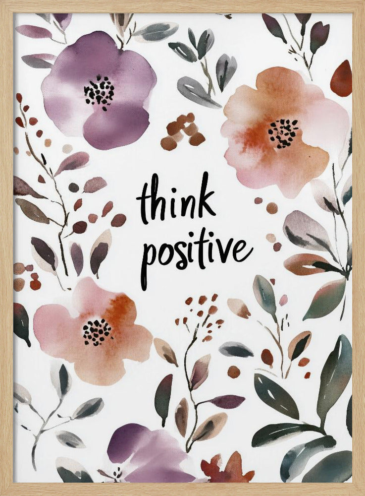 Floral Positivity Burst | Poster