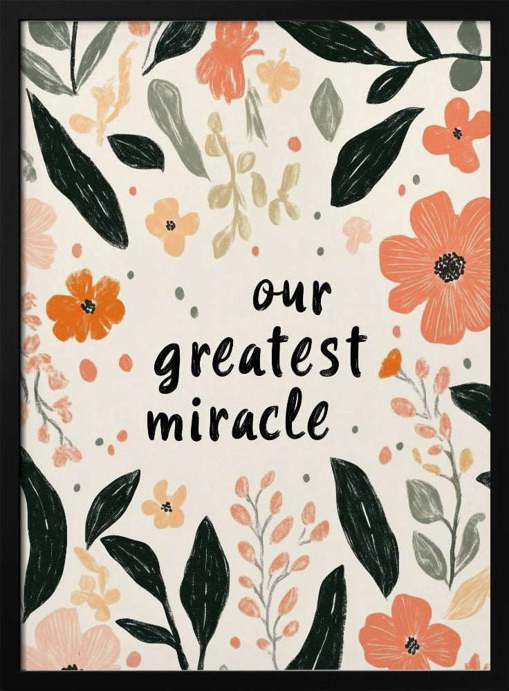 Floral Miracle | Poster