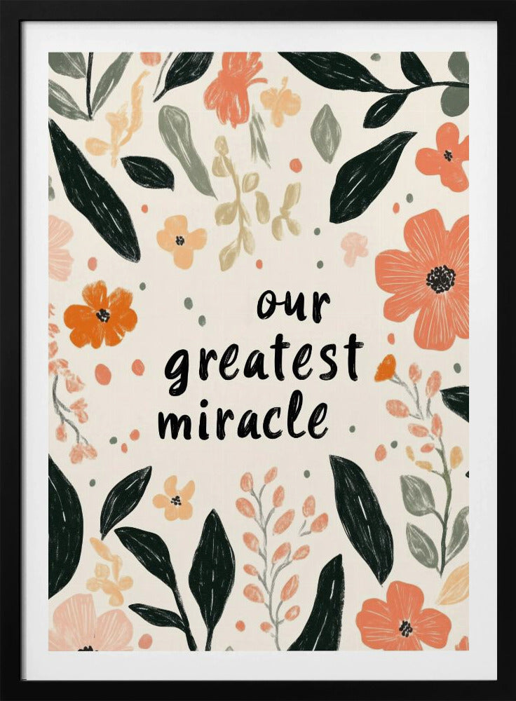 Floral Miracle | Poster