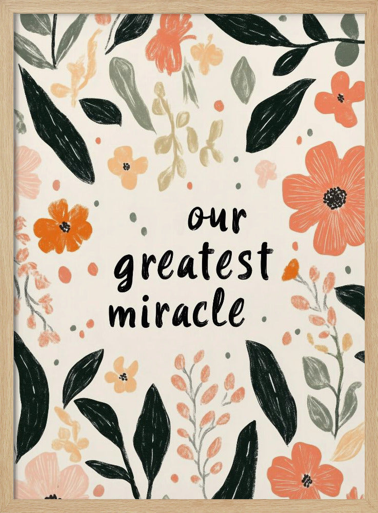 Floral Miracle | Poster