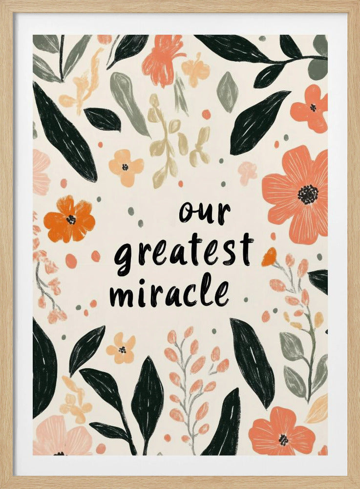 Floral Miracle | Poster