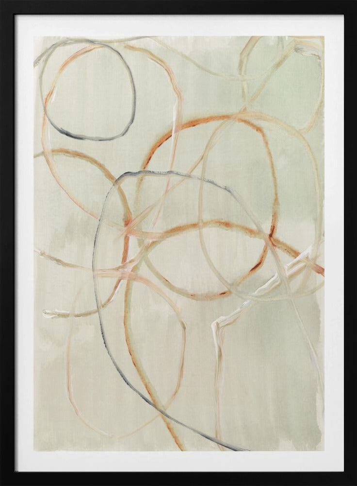 Muted Abstract Lines 1 | Poster