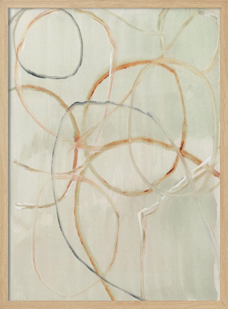 Muted Abstract Lines 1 | Poster
