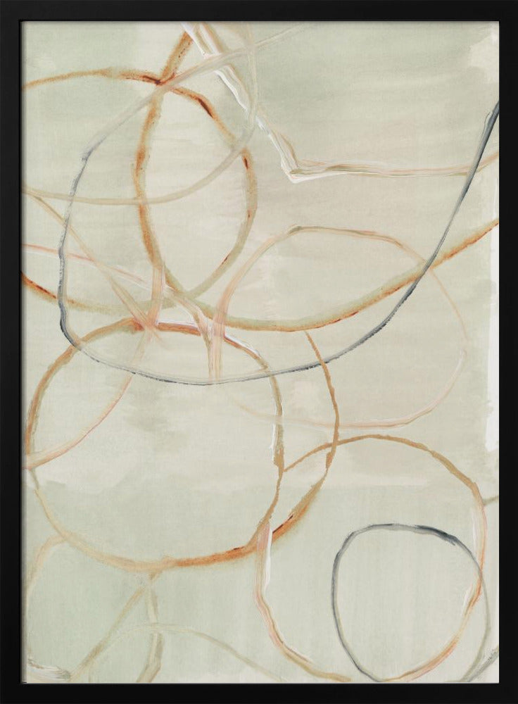 Muted Abstract Lines 2 | Poster