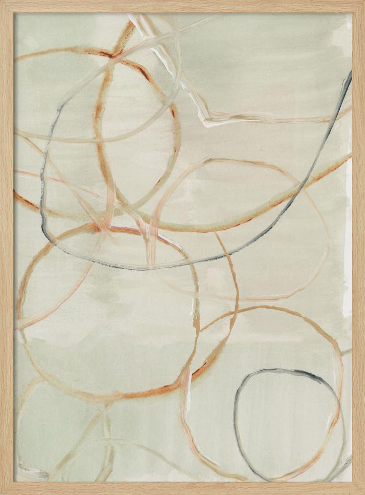 Muted Abstract Lines 2 | Poster