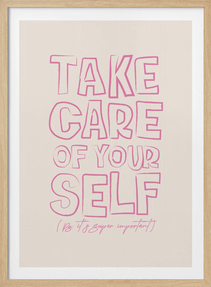Take Care | Poster
