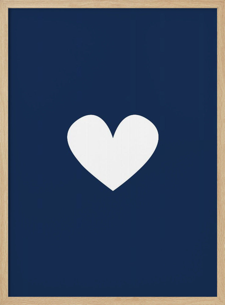 Little Navy Heart | Poster