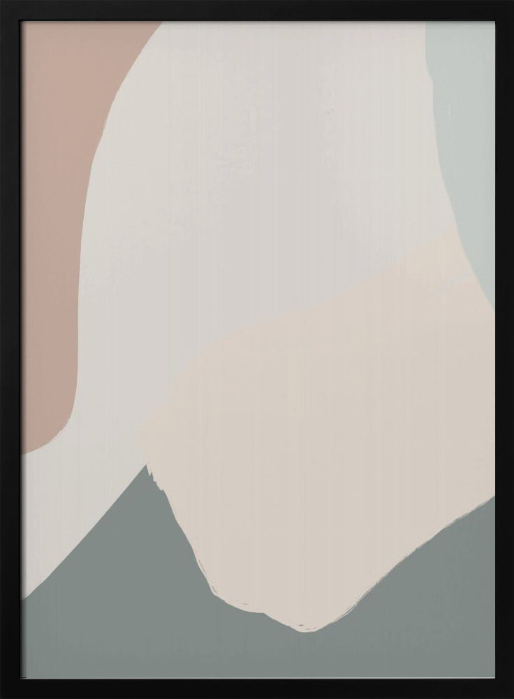 Soothing Beige Abstract | Poster