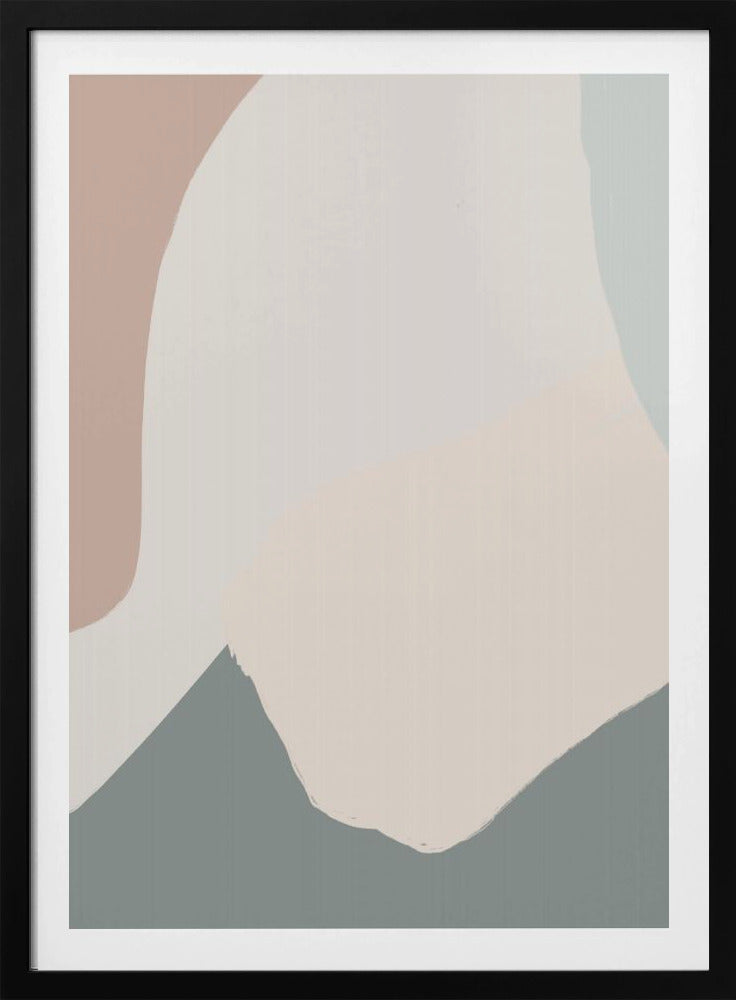 Soothing Beige Abstract | Poster