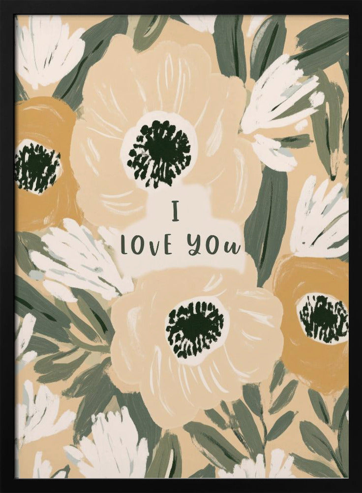 Floral Love Note | Poster