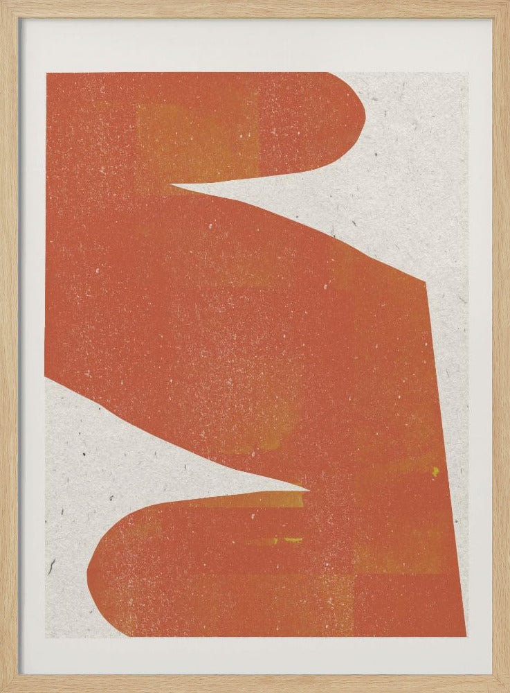 Orange Silhouette | Poster