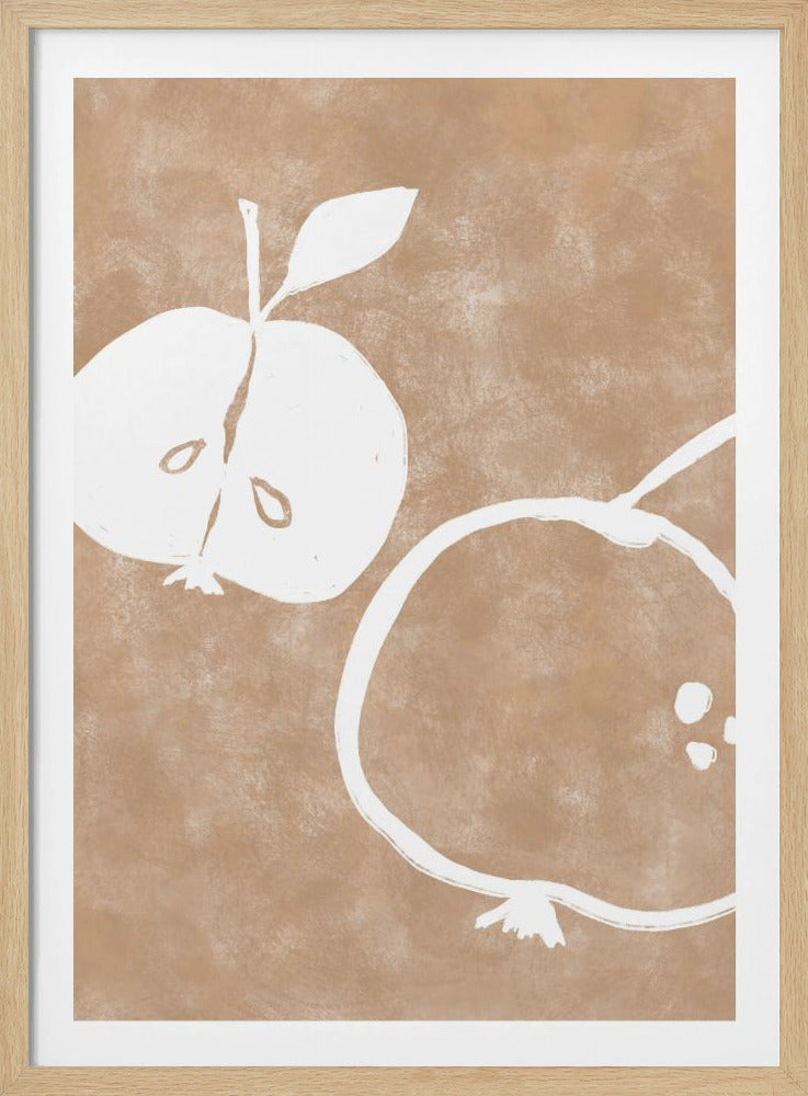 Fruit Silhouettes | Poster