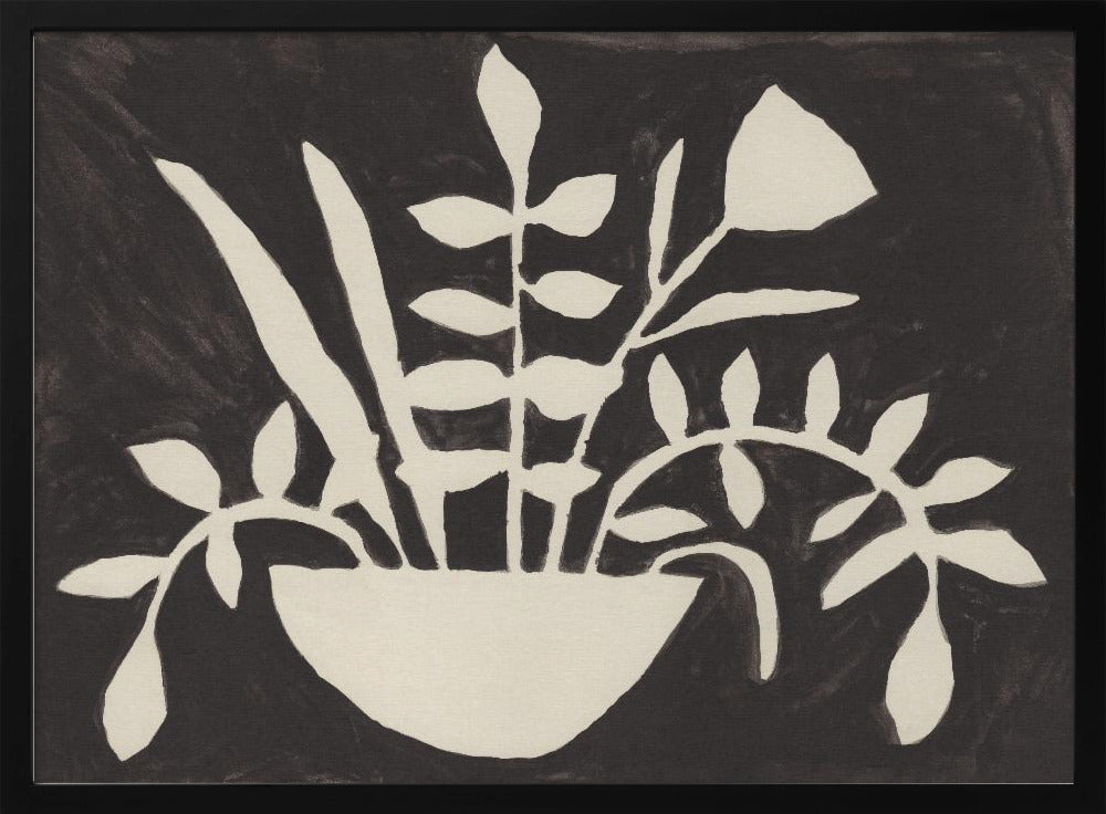 Leafy Silhouettes | Poster