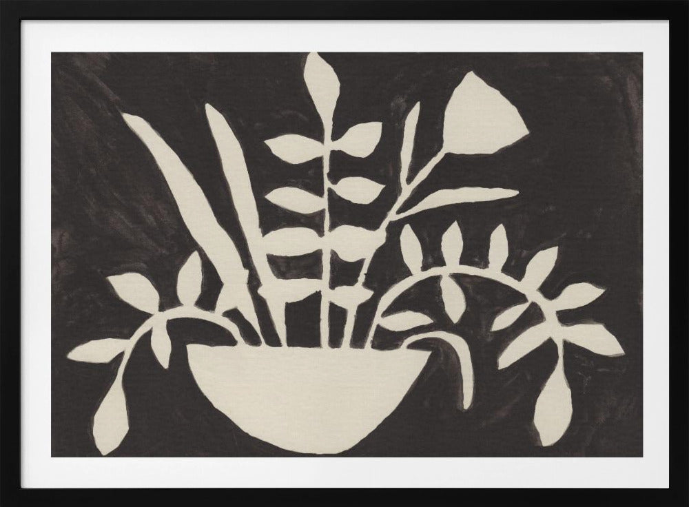 Leafy Silhouettes | Poster