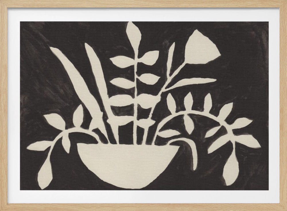 Leafy Silhouettes | Poster