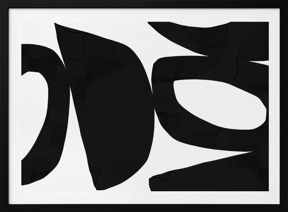 Big Black Shapes 3 | Poster