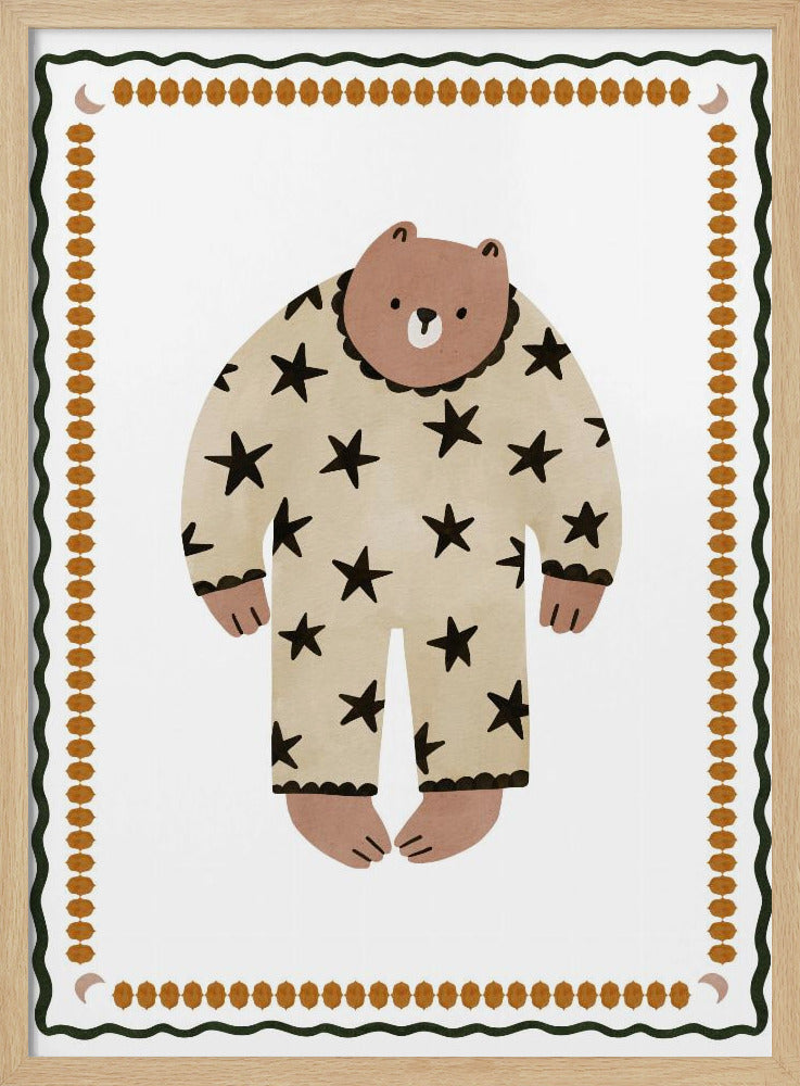Starry Pajama Bear | Poster