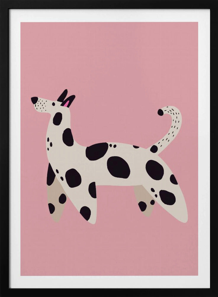 Spotted Pooch Stroll | Poster