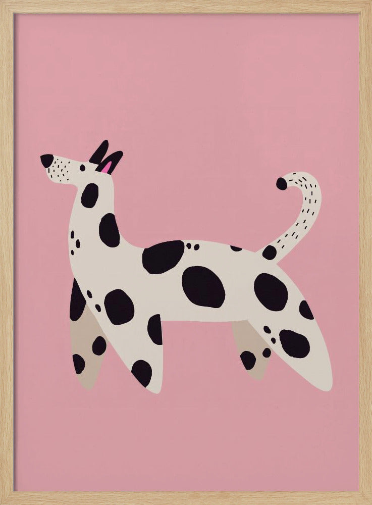 Spotted Pooch Stroll | Poster