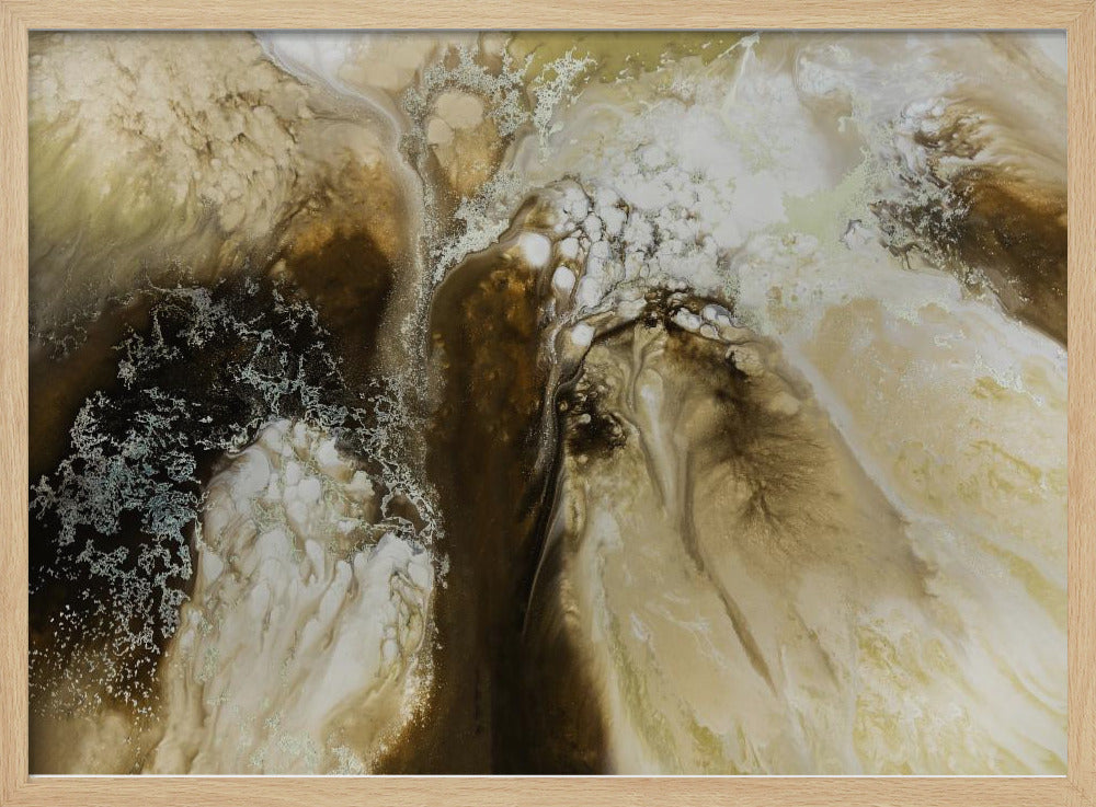 Rustic Abstract - Terra's Tapestry | Poster