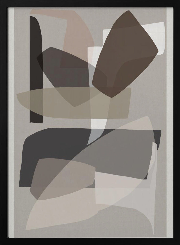 Neutral Shapes 3 | Poster