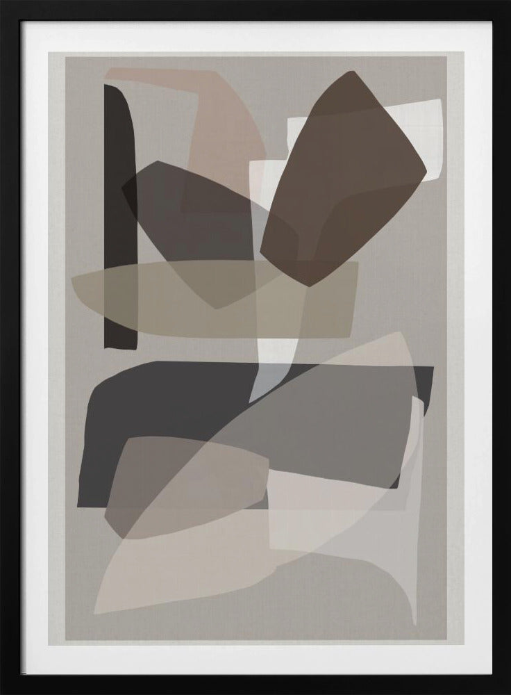 Neutral Shapes 3 | Poster